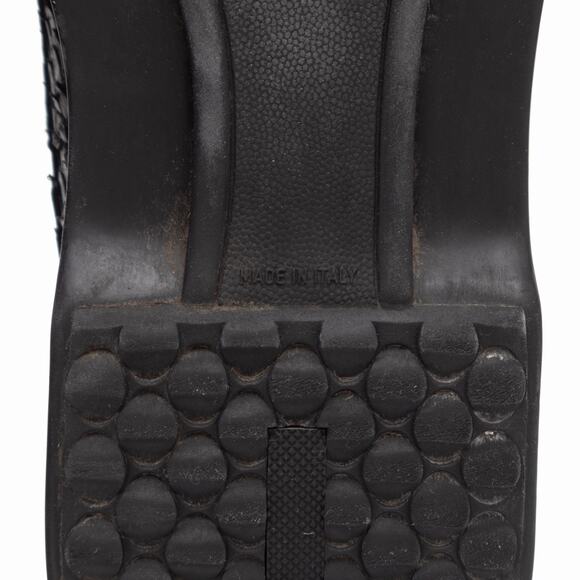 3.7k.$ PRADA RARE Snake Skin Black Split Toe Chunky Derby Avant Garde VTG US10 main image 10